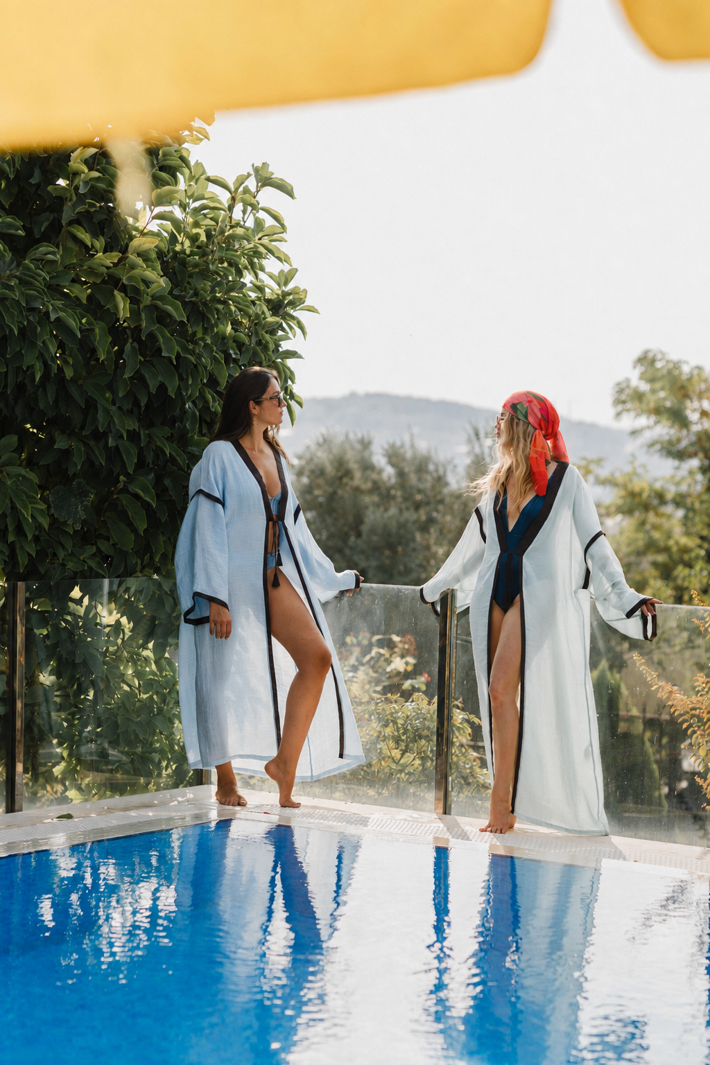 La Luce Salvia Kimono