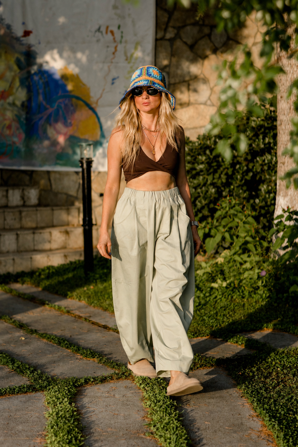 Baloon Mint Yeşili Pantolon
