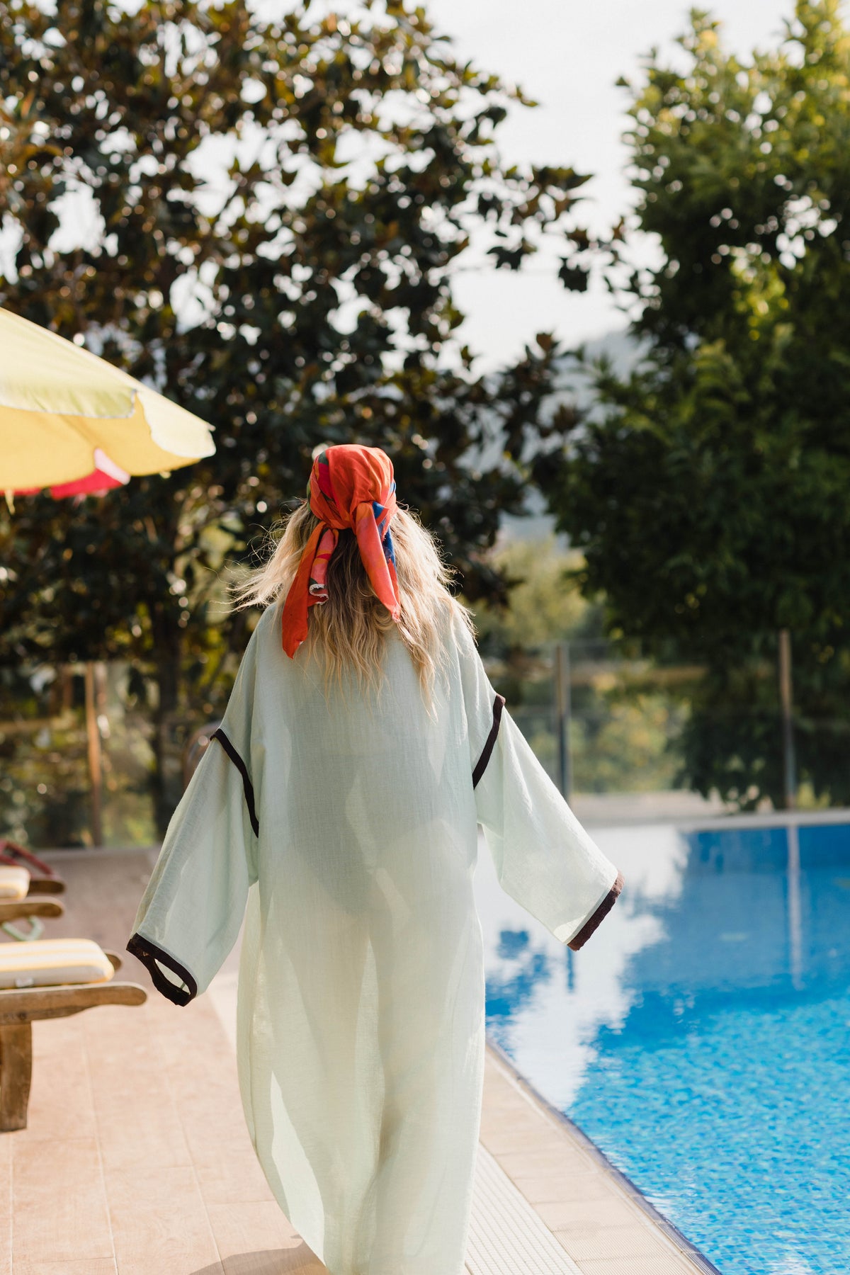 La Luce Salvia Kimono